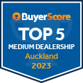Buyerscore Award Top 5 Medium Sized Dealership In Auckland 2023